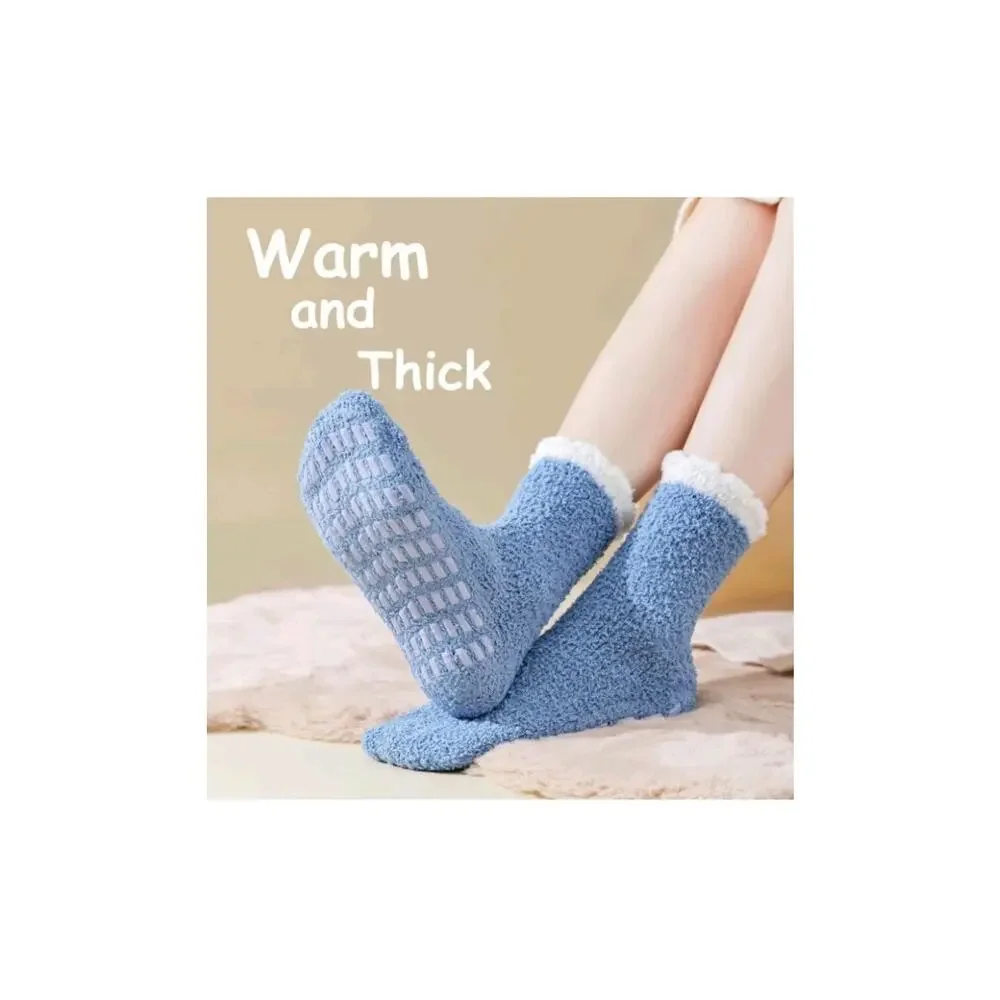 Marchare Fuzzy Socks for Women Cozy Warm socks Fluffy Slipper Socks Soft For...